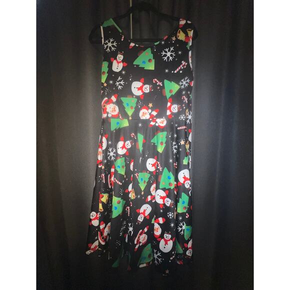 Ugly Christmas Sweater Xmas Size Large Dress - Picture 3 of 3